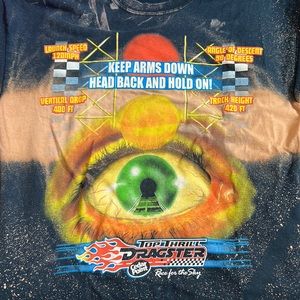 Top thrill track star graphic T-shirt